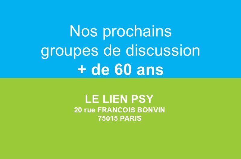 Groupe de Paroles / + de 60 ans